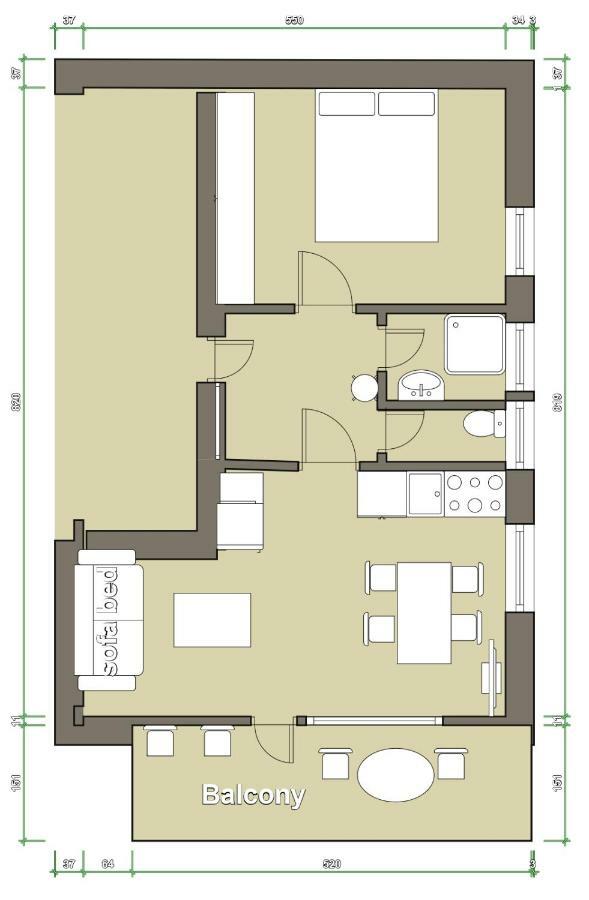 Zell am See Lake View Apartment Buitenkant foto